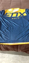 Jersey para deportes de montaña, camisa de manga larga para realizar ejercicicio, como ir en motocicleta, hacer ciclismo o montañismo, descensos, MTB, con el logo del equipo FOX hpit
