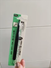 Pinzas de Clavo recto de 2 cabezales con Cabezal de presión de silicona, para Pegatinas 3D, diamantes de imitación, pegatinas de agua, herramientas de Metal para uñas, 1 unidad