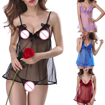Sexy Lingerie Transparent Lace Sexy Underwear S-2XL V-neck Lingerie Sexy Hot Erotic Babydoll Sleepwear Plus Size Night Dress
Sexy Lingerie Transparent Lace Sexy Underwear S-2XL V-neck Lingerie Sexy Hot Erotic Babydoll Sleepwear Plus Size Night Dress
