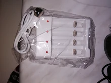 Charging-Battery-Charger Circuit-Protection Usb-Output Rechargeable 4-Slots Aaa/aa Short