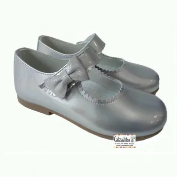 Mary Janes patent leather metallic velcro Pirufín 
Mary Janes patent leather metallic velcro Pirufín