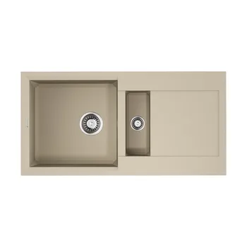 Kitchen sink omoikiri sakaime 86-2-sa tetogranit/beige
Kitchen sink omoikiri sakaime 86-2-sa tetogranit/beige