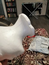 Soporte práctico de espuma para pelucas para cabezas de maniquí, soporte de exhibición para gafas, modelo de cabeza de peluca, envío directo, con soporte para peluca