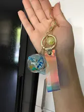 Llavero con forma de taza para niña, colgante de llavero para todo tipo de frutas, jugos, bebidas, Coche