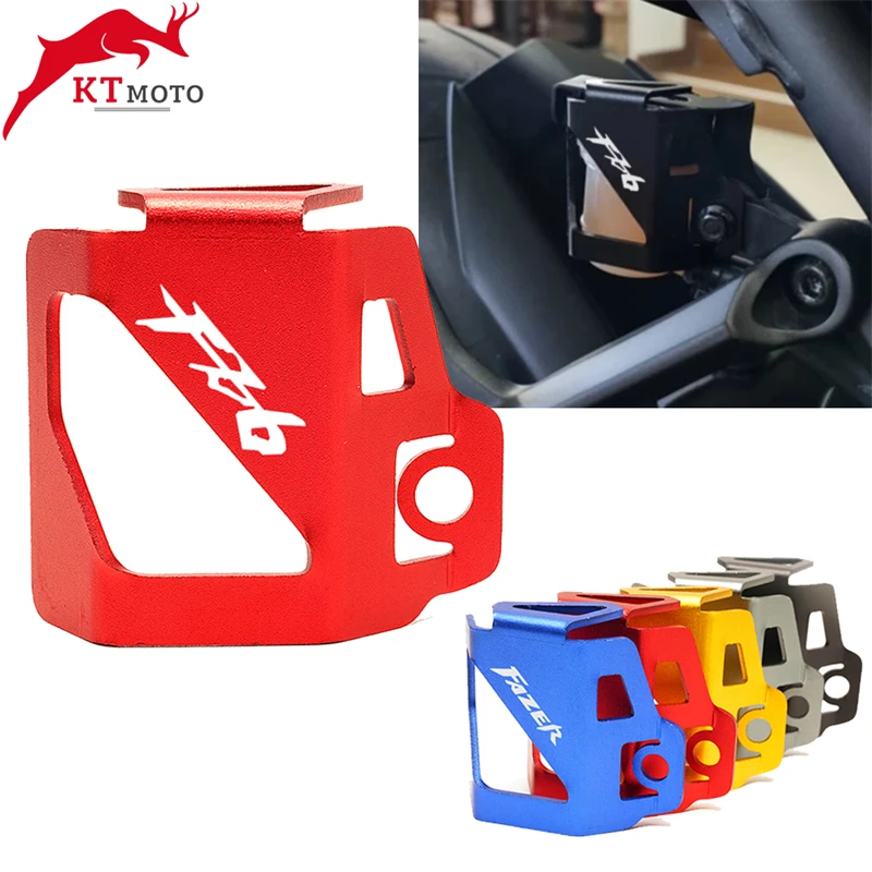 For Yamaha FZ6 FZ-6 ZF6N FZ6R FAZER All Year Motorcycle CNC High Quality Rear Brake Fluid Reservoir Guard Cover Protector |