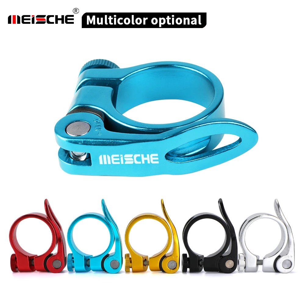 Meische Quick Release MTB Mountain Bike Seatpost Clamp 28.6/31.8/34.9mm BMX Road Bicycle Seat Tube Clip Colorful
Meische Quick Release MTB Mountain Bike Seatpost Clamp 28.6/31.8/34.9mm BMX Road Bicycle Seat Tube Clip Colorful