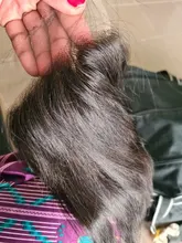 Extensiones de pelo brasileñas Remy con encaje Frontal 13x4, accesorio capilar liso con cierre de encaje Frontal HD transparente 4x4 5x5, pelo humano 100% predespuntado