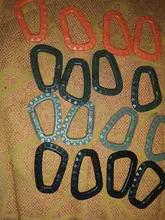 Mosquetón con Clip para herramientas, correa de correa Molle, hebilla de mochila al aire libre, cierre a presión, bolsa de escalada de campo, cierre táctico de gancho para colgar, 8 Uds.