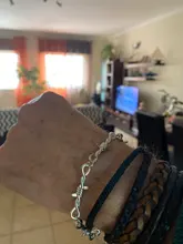 Gargantilla de alambre con púas para mujer, gargantilla de alambre de hierro, estilo gótico, Hip-hop, Punk, pequeña pulsera de espinas, regalos