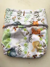 Pañal de bolsillo con gancho y bucle, tela de ante interior impermeable lavable, pañal reutilizable para bebés de 4-16kg, n. ° 3, novedad de 11,11