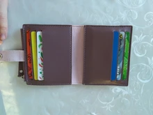 Billeteras con cremallera para mujer, mini billetera con cierre y bolsillo para monedas, monedero pequeño