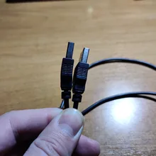 Cable USB de 50CM y 100CM conector para línea de LED, 2 pines, Conector de Cable de conexión de alimentación para cinta de LED DC5V de Color único