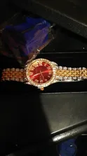 ALLICEONYOU-relojes de circonia cúbica, pulsera de diamantes de alta calidad, de acero inoxidable, Color oro nuevo y plateado, a la moda, Hip Hop, para regalo