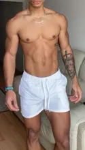 Pantalones cortos de secado rápido para hombre, bañador de bolsillo para hombre, ropa de baño de verano, bañadores de marca, ropa de playa, Boxer de Surf, calzoncillos XXL