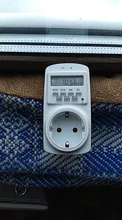 Switch-Socket Programmable Digital Timer Electronic Outlet Fr-Plug Cyclic 24-Hour EU