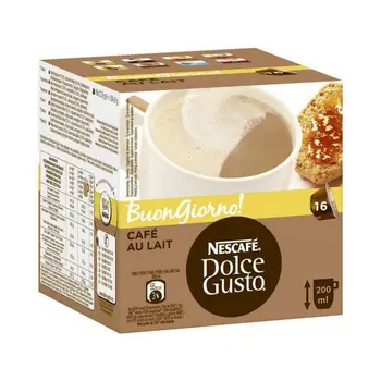 Coffee Capsules Nescafé Dolce Gusto 65835 Au Lait (16 uds)
Coffee Capsules Nescafé Dolce Gusto 65835 Au Lait (16 uds)
