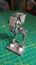 Star Wars 3D de Metal R2D2 X ala del combatiente del milenio ATAT BB8 modelo Kits DIY corte láser montar rompecabezas regalo juguetes para niños adultos