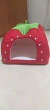 Cesta de cojín lavable en caliente para mascotas, suministros bonitos para casa de perro, gato, conejo, suave, color rosa, gran oferta
