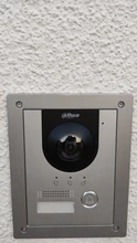 DH logo VTO2202F-P PoE(802.3af) y 2-Wire IP Metal Villa timbre, teléfono de puerta, timbre, IP Video intercomunicador, llamada a la aplicación de teléfono