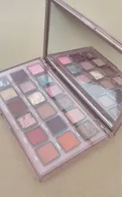 Paleta de sombra de ojos profesional, 18 colores, largo cosmético, resistente al agua, Color tierra, semillas de Granada, maquillaje