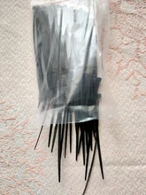 Xingo-Tirantes de Cable de nailon de bloqueo automático, 100mm, 100 Uds., Cable de plástico de colores, brida con cremallera, 18 lbs, certificado UL, Rohs