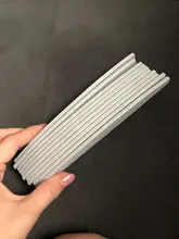 Juego de limas para manicura, juego de bloques de tope de lijado de doble cara, limas grises para esmalte de Gel UV, 100/180, 1 ud.