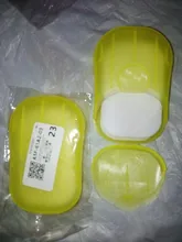 Caja de papel de jabón en caja desechable, portátil, para lavar las manos, hojas de rebanada perfumadas, Mini papel de jabón de viaje práctico, 1 caja