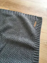 MOTOHOOD-Manta informal para bebé, manta tejida para recién nacido, suave, para sofá, cuna, edredón para cochecito de bebé