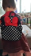 Mochila escolar para niños, morral escolar con dibujos de Mickey para guardería