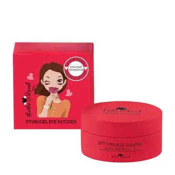 Eye patches little devil anti-wrinkle solution Hydrogel eye patches with peptides & red ginseng extract
Eye patches little devil anti-wrinkle solution Hydrogel eye patches with peptides & red ginseng extract