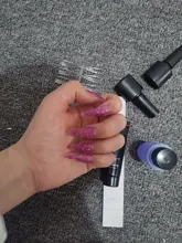 XZMUV-conjunto de herramientas de extensión de esmalte de uñas, accesorios de gel para manicura, punta de Color transparente, cepillo de corte UV de cristal duradero