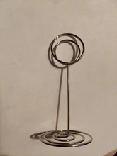 Clip de foto de corazón para boda de 4 estilos, soporte de mesa para números, decoración de escritorio, soporte de Metal para tarjetas, suministros de fiesta