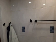 Hanger Towel-Hooks Decoration Bathroom-Accessories On-The-Wall Rustproof WB8116 Multiple-Color