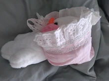 Hat Newborn-Caps Pink Baby-Girl Child White 0-9-Months Cotton Pure And Lace Cap-Supplies