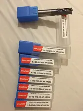 Cortador de fresado Hrc50 Endmill, aleación de acero de tungsteno, Cnc, Maching SHAZAM, herramientas de torno de fresado superior para acero de 1,0mm-12,0mm