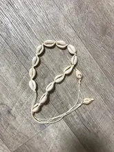 Caliente Concha Collar de conchas marinas de la joyería de las mujeres de verano de playa Concha gargantilla bohemio cuerda Cowrie collares de abalorios Collar hecho a mano de la mujer