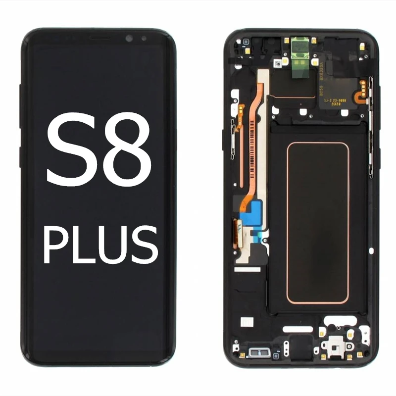 AMOLED for SAMSUNG Galaxy S8 PLUS Display LCD Touch Screen Digitizer Frame Replacement G950 G950F G955fd G955 No Burn Shadow S8+
AMOLED for SAMSUNG Galaxy S8 PLUS Display LCD Touch Screen Digitizer Frame Replacement G950 G950F G955fd G955 No Burn Shadow S8+