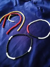 6mm 400 unids/lote resultados de la joyería de DIY granos de arcilla de polímero de espaciador cuentas Boho joyería accesorio de la pulsera