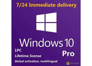 Microsoft Windows 10 Pro ключ глобальная онлайн Активация постоянная активация пожизненное