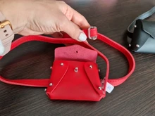 Los niños bolsa de Mini bolso cuadrado remache bolso de moda niños linda chica cintura bandolera coreana