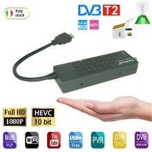 Haohsat DVB-T2pro H.265 Wifi T2 Digital Tuner DVB-T2 DVB-C HD Digital T2Pro HEVC 8/10Bit Italy Russia Digital Receiver Decoder
Haohsat DVB-T2pro H.265 Wifi T2 Digital Tuner DVB-T2 DVB-C HD Digital T2Pro HEVC 8/10Bit Italy Russia Digital Receiver Decoder