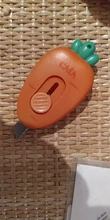 Mini cuchilla para arte de zanahoria, cortador para papel de oficina, papelería escolar, desempaquetar sobres, Express, 1 Uds.