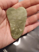 Rascador de Jade Rosa Natural, masajeador de Estiramiento facial Gouache para cara, tablero Gua Sha, piel facial, relajación, adelgazamiento de belleza para ojo, cuello, elevación fina