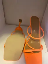 Zapatos de tacón alto y fino con estampado de serpiente para mujer, sandalias sexys con punta cuadrada, para verano, 2020