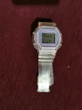 Reloj Digital transparente para Mujer, cronógrafo cuadrado, electrónico, deportivo, resistente al agua, nuevo, triangulación de envíos