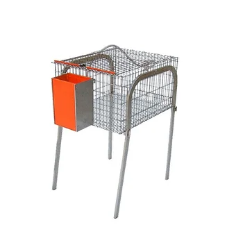 Gomez and Crespo. Economic rabbit cage 0 with 1 floor and one apartment. Drinker included to choose from a hunter and pacifier
Gomez and Crespo. Economic rabbit cage 0 with 1 floor and one apartment. Drinker included to choose from a hunter and pacifier