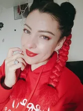 Tamaño gigante sintético trenzado extensiones de cabello Jumbo único Color degradado 100g 24 pulgadas verde amarillo Rosa rubia-SmartBraid venta al por mayor