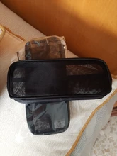 Bolsa organizadora de aseo para hombres y mujeres, accesorios de almacenamiento para maquillaje, cepillo de Estuche De Viaje, cosméticos, herramientas de belleza, Kit de Dopp de malla