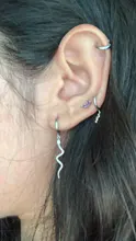 XIYANIKE aro-pendientes de plata de primera ley con forma de serpiente para mujer, aretes, aros, plata esterlina 925, animales, estilo Retro, gran oferta