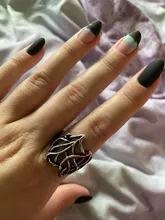 MQCHUN Vintage plata Color anillo de Thranduil Bosque Negro Rey elfo anillo Legolas padre la desolación de Smaug